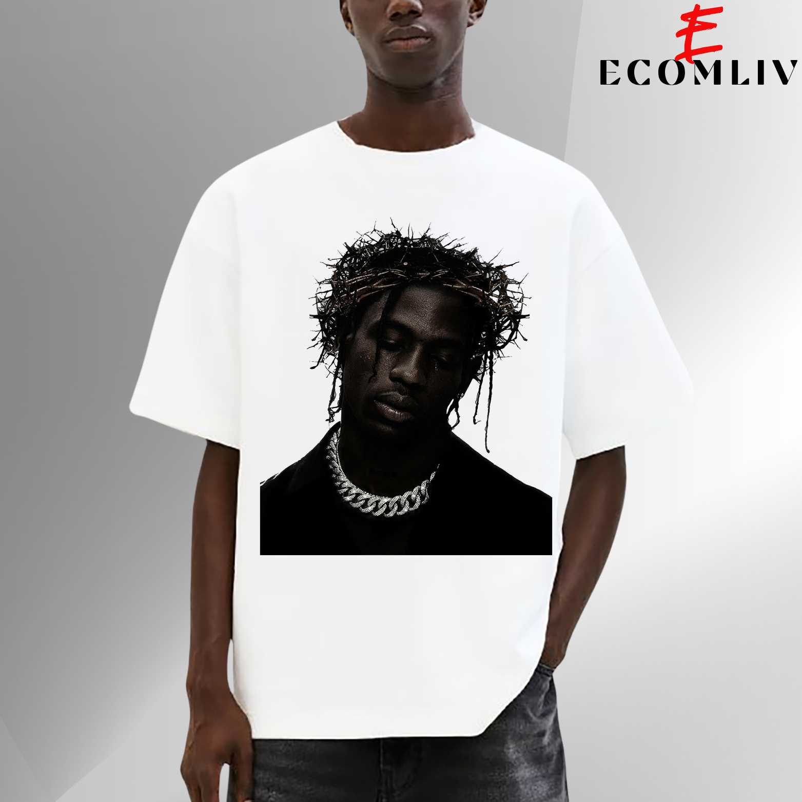 Travis Scott Graphic Tee, Rap Streetwear T-Shirt